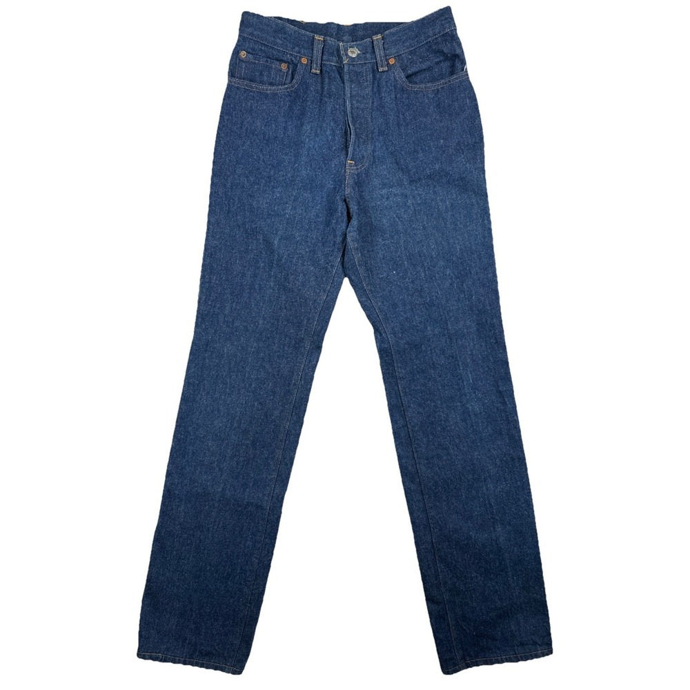 Vintage Levi's 26501-0117 Blue Jeans Denim Size 11 (Actual 28x32.5) Women's USA